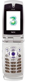 NEC e616 3G Phone